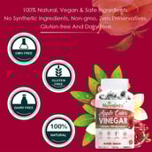 3 - Nutrainix Apple Cider Vinegar,  30 gummies  Unflavoured Pack of 2 