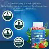 8 - HerbalLeaf Biotin Hair Multi Vitamin, 30 gummies Unflavoured
