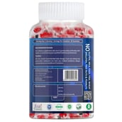 back - HerbalLeaf Biotin Hair Multi Vitamin, 30 gummies Unflavoured