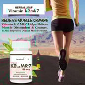 4 - HerbalLeaf Vitamin K2 As MK7,  Unflavoured  120 tablet(s) 