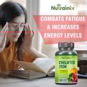 2 - Nutrainix Chelated Iron,  150 tablet(s)  Natural 
