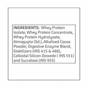 ingredients - GreenOpia Whey Protein Isolate,  2.2 lb  Chocolate 
