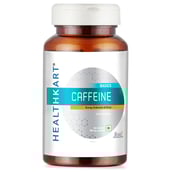 5 - HealthKart Caffeine 200 mg OP,  90 capsules  Unflavoured 