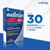 2 - Wellman 50+ - Health Supplements,  Unflavoured  30 tablet(s) 