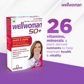 2 - Wellwoman 50+ - Health Supplements,  Unflavoured  30 tablet(s) 