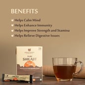 10 - Upakarma Ayurveda Pure Shilajit Tea, Unflavoured 20 sachets/pack