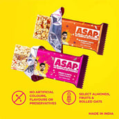 2 - ASAP Limited Edition CSK Healthy Granola Bars,  12 bar(s)  Almond & Dark Choco + Fruit & White Choco 