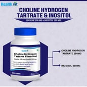 4 - Healthvit Choline & Inositol (500 mg),  60 capsules 