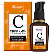 1 - St.Botanica Professional Facial Serum,  20 ml  Vitamin C 20%  E & Hyaluronic Acid 
