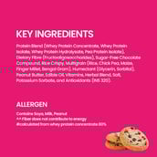 ingredients - Musclife Protein Bar,  6 Piece(s)/Pack  Cream & Cookie 
