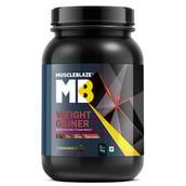 1 - MuscleBlaze Weight Gainer with Added Digezyme OP,  2.2 lb  Chocolate 