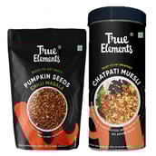 True Elements Chatpati Muesli Chilli Masala Pumpkin - On The - Go Snack Combo,  2 Piece(s)/Pack  Unflavoured 