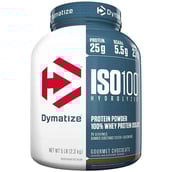 1 - Dymatize Iso-100 Protein OP,  5 lb  Gourmet Chocolate 