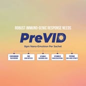 1 - PreVID Immunity Pack of Nano Curcumin, Zinc,Vitamin C & D,  240 g  Orange Burst Very Berry Peach Mango 