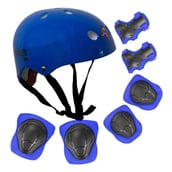 1 - Strauss Protective Gear Set,  Blue  Kids 8-15 Years 