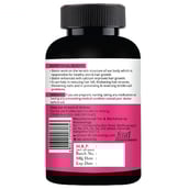 back - Nutracology Biotin - 10000 mcg, 60 capsules Unflavoured