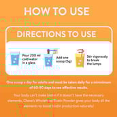 5 - Plix Olena Plant Based Biotin 10000 mcg,  240 g  Orange Burst 