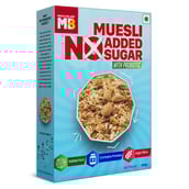 1 - MuscleBlaze Probiotic Muesli,  0.4 kg  No Added Sugar 