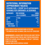 nutrition - Fast & Up Whey Advanced - Isolate + Hydrolyzed Whey,  2.2 lb  Rich Chocolate 