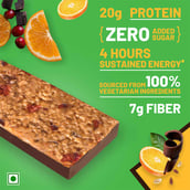 3 - RiteBite Max Protein Active Bar (20g Protein),  12 bar(s)  Green Tea Orange 