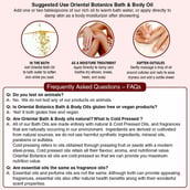 6 - Oriental Botanics Bath & Body Oil,  200 ml  Oriental Spicy Rose 