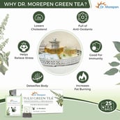 4 - Dr. Morepen Natural & Pure Honey - 250 g, Tulsi Green Tea Combo,  25 Tea Bag(s)  Unflavoured 