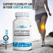 2 - Health Oxide Joint Support Glucosamine+MSM,  60 capsules 