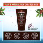 6 - Man Arden Caffeine De Tan Coffee Face Scrub,  100 ml  Grounded with Real Coffee Beans 