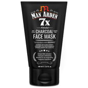 1 - Man Arden 7X Activated Charcoal Face Mask,  100 ml  Infused with Vitamin C & Menthol 