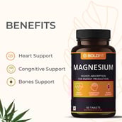 3 - Boldfit Magnesium,  Unflavoured  60 tablet(s) 