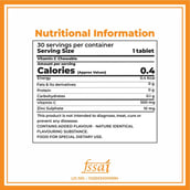 supplement - Boldfit Vitamin C Chewable 500mg, 30 tablet(s) Tangy Orange