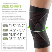 3 - Boldfit Knee Support Cap Brace, Black XL