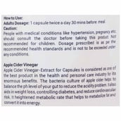 6 - Goodlife Nutrition Apple Cider Vinegar 800 mg,  60 capsules  Unflavoured 