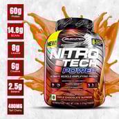3 - MuscleTech Performance Series NitroTech Power,  4 lb  Triple Chocolate 