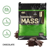 4 - ON (Optimum Nutrition) Serious Mass,  12 lb  Chocolate 
