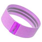 6 - Boldfit Fabric Resistance Band,  Purple  Free Size (Heavy Resistance) 