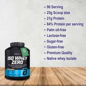 3 - Biotech Iso Whey Zero,  5 lb  Chocolate 