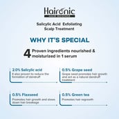 4 - Haironic Salicylic Acid Exfoliating Scalp Oil & Flake Control Hair Serum, 100 ml Pre Wash