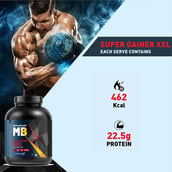13 - MuscleBlaze Super Gainer XXL, 6.6 lb Berry Blast