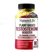 3 - NatureLife Nutrition Plant Based Testosterone Booster,  90 capsules  Unflavoured 