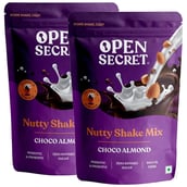 1 - Open Secret Nutty Shake Mix,  0.49 lb  Choco Almond Pack of 2 