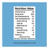 supplement - Lo! Foods Ultra Low Carb Keto Atta,  Unflavoured  1 kg 