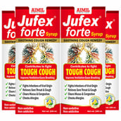 1 - Aimil Jufex Forte Syrup (Pack of 4), 100 ml