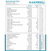 supplement - Nakpro Multivitamin & Minerals,  60 tablet(s)  Unflavoured 