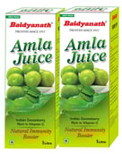 Baidyanath Amla Juice - Pack of 2 Natural 1 L