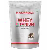 1 - Nakpro Whey Titanium,  2.2 lb  Cookies & Cream 