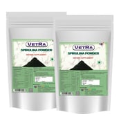 Vetra Spirulina Powder (Pack of 2),  500 g 