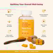 3 - Yours Truly Curcumin Enriched Immunity Gummies Mango Flavour,  30 gummies 