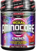 Allmax Aminocore,  1 lb  44 Servings  Fruit Punch Blast 