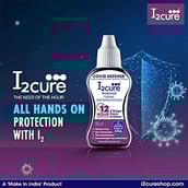 3 - I2Cure Bioshield Lotion,  15 ml  For all skin type 